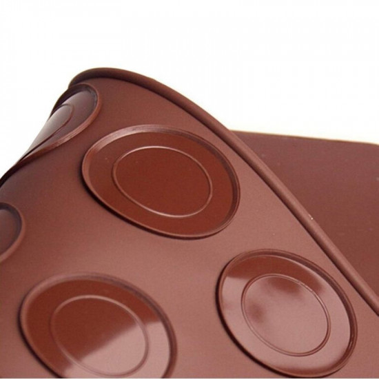 SILICONE MACARON BAKING MAT 48 CAVITY